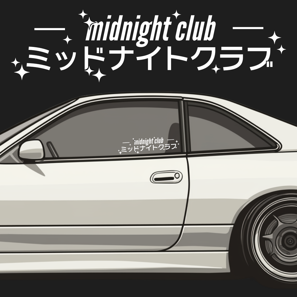 Midnight Club Kanji JDM Decal