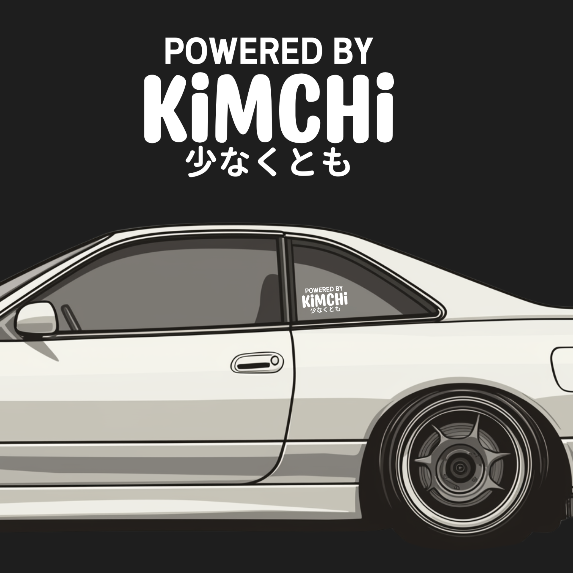 Powered by Kimchi Decal