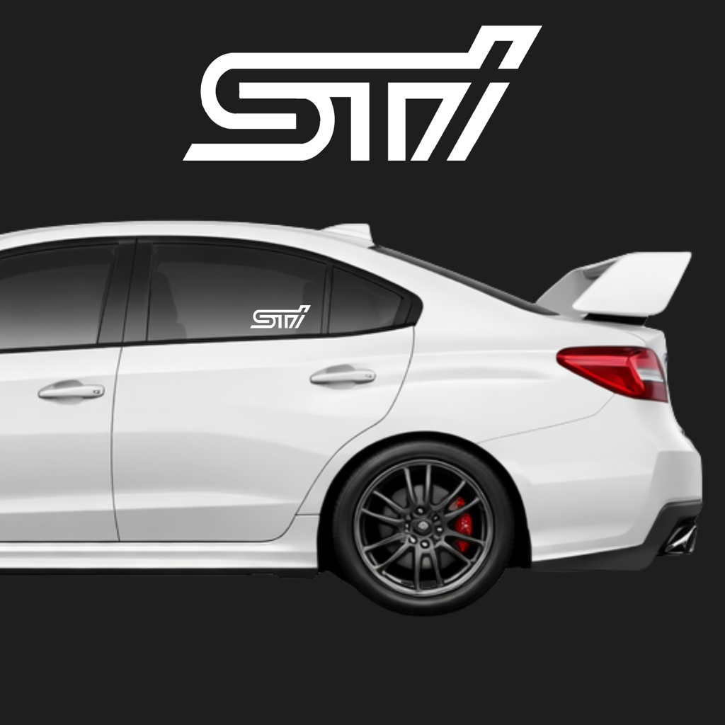 STI JDM Decal