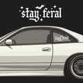 Stay Feral Decal