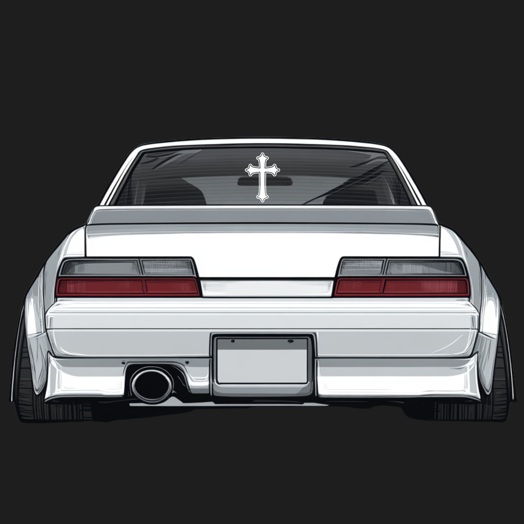 Cross Decal