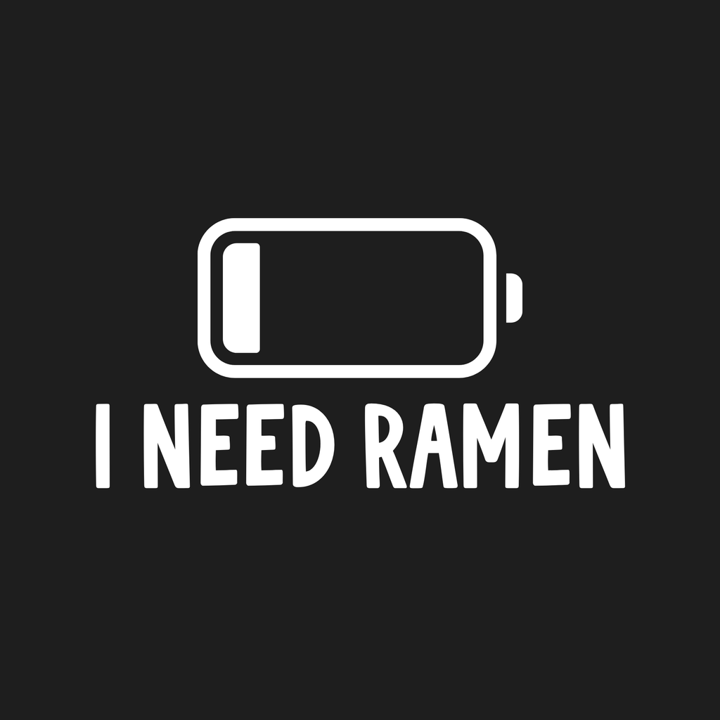 I Need Ramen Decal