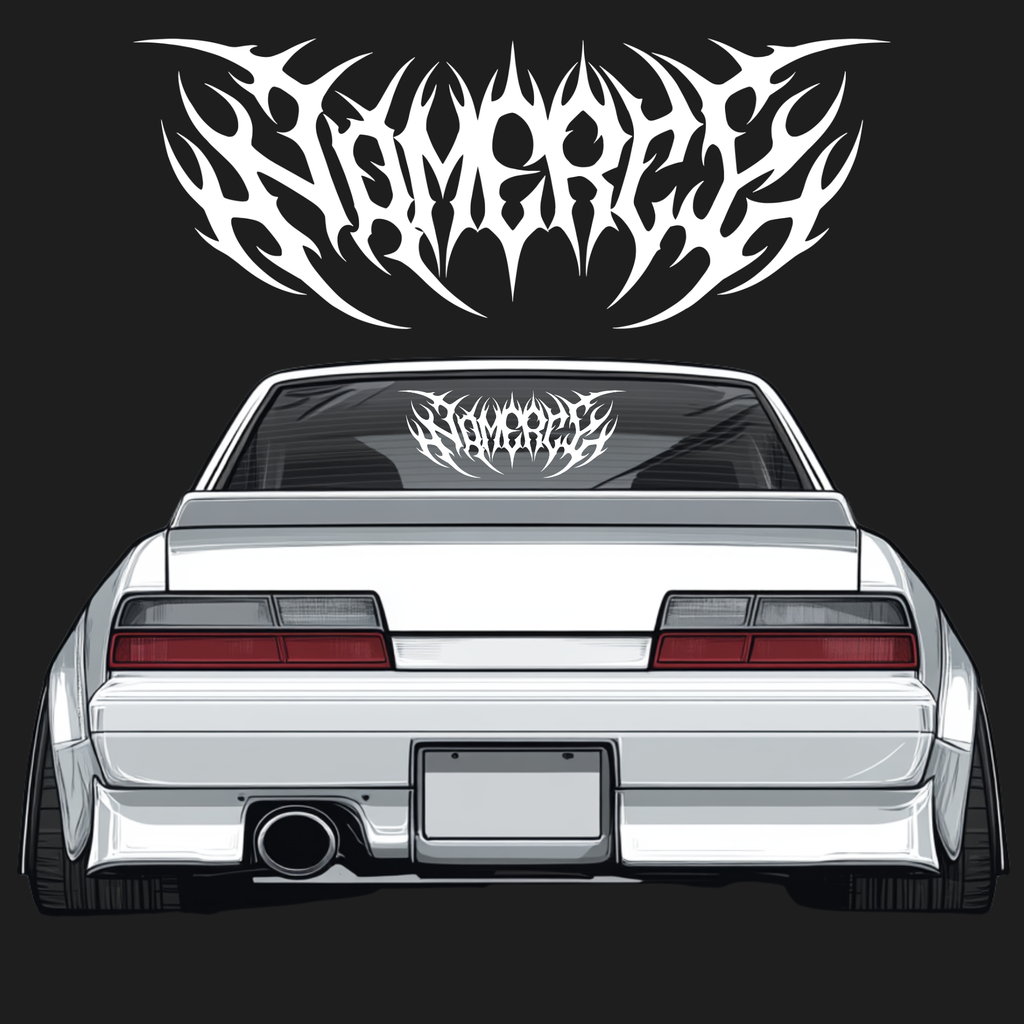 No Mercy Windshield Banner