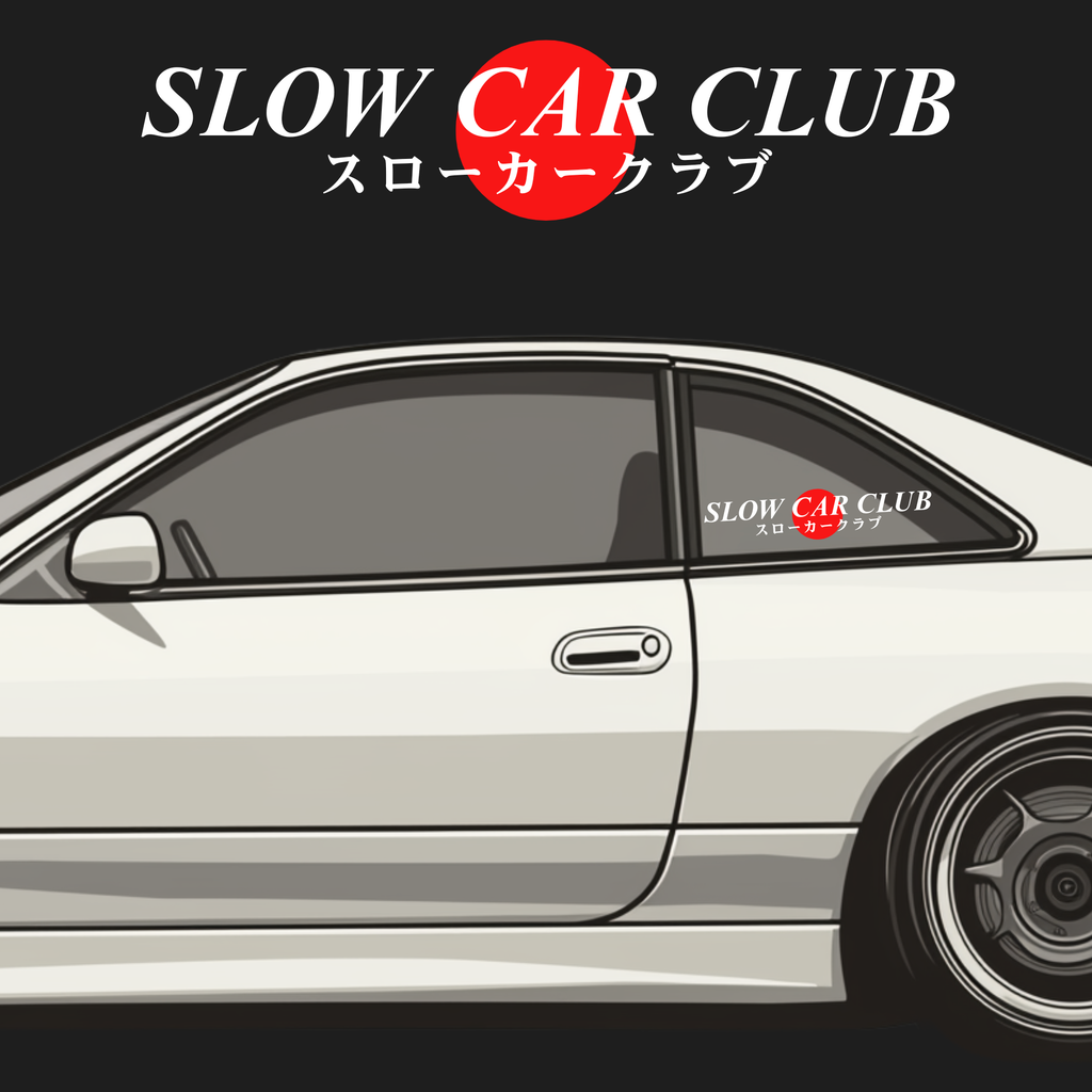 Slow Car Club V2 Decal