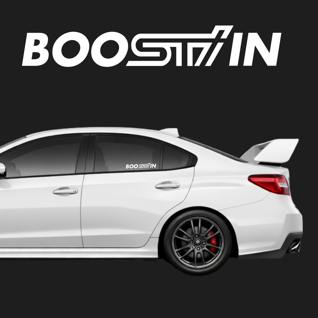 BooSTIn Car Decal