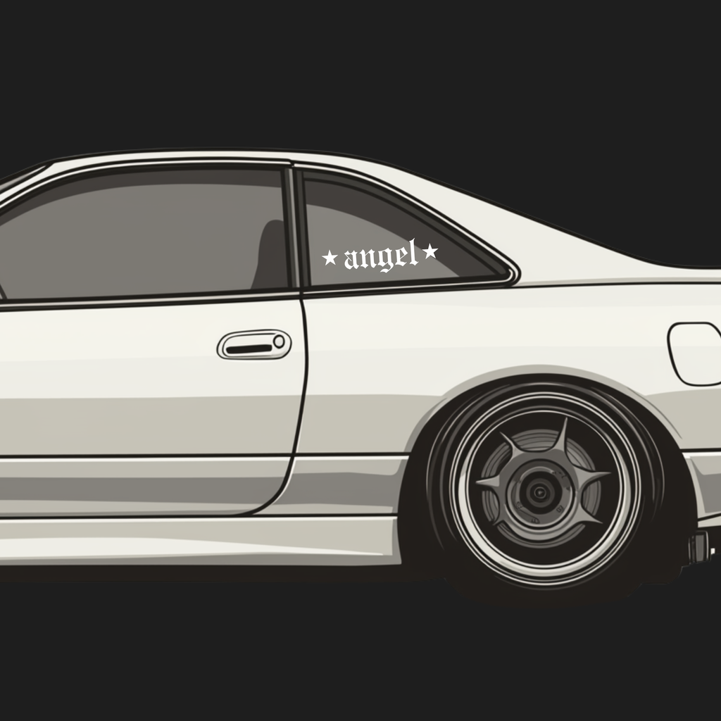 Angel Car Decal