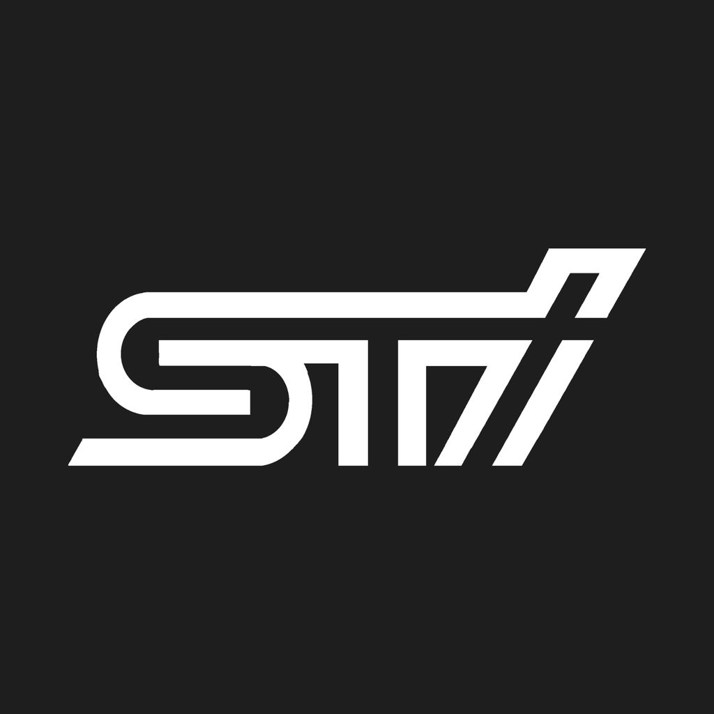 STI JDM Decal