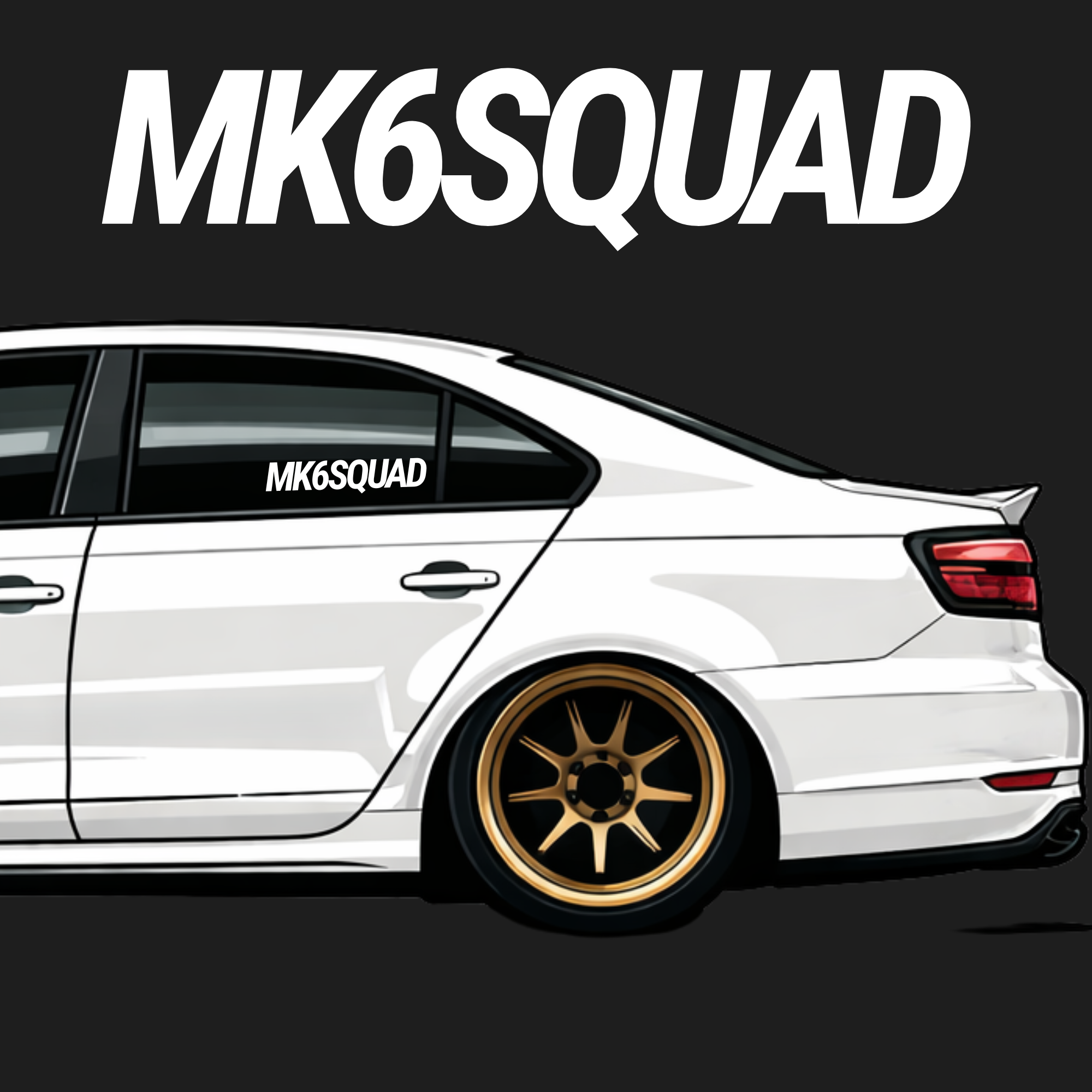 Mk6Squad VW Car Decal