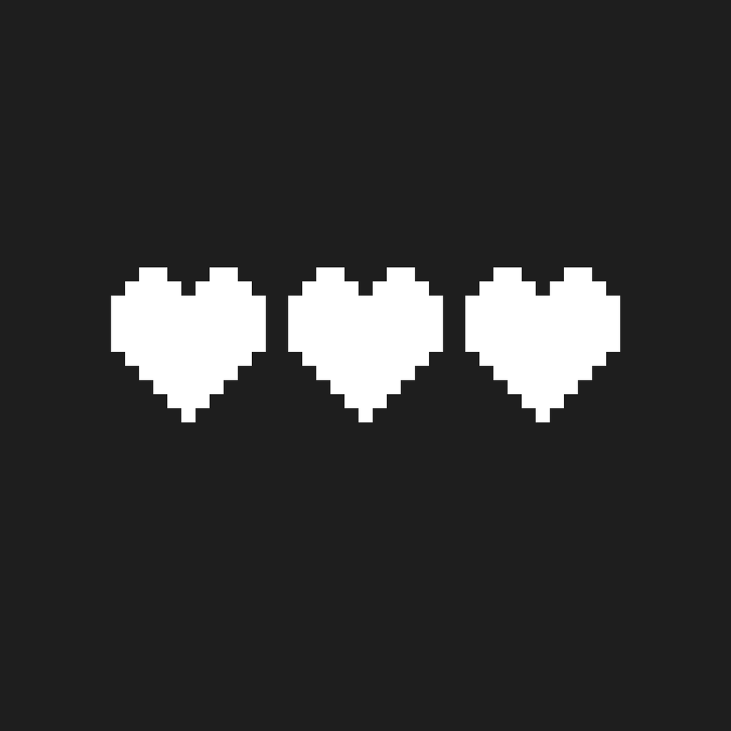 Pixel Hearts Decal