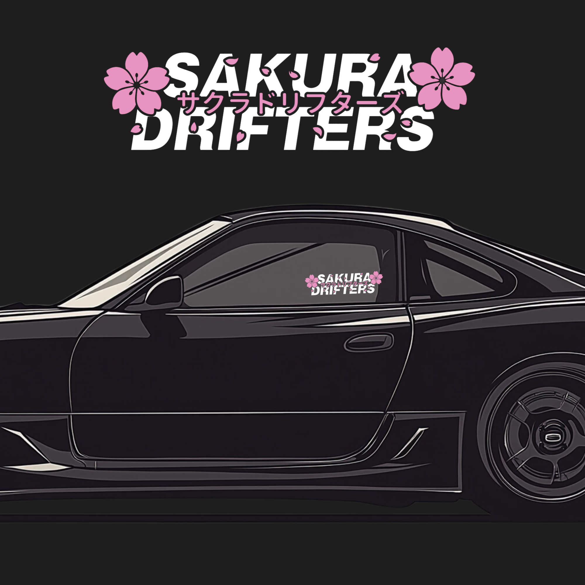 Sakura Drifters Decal