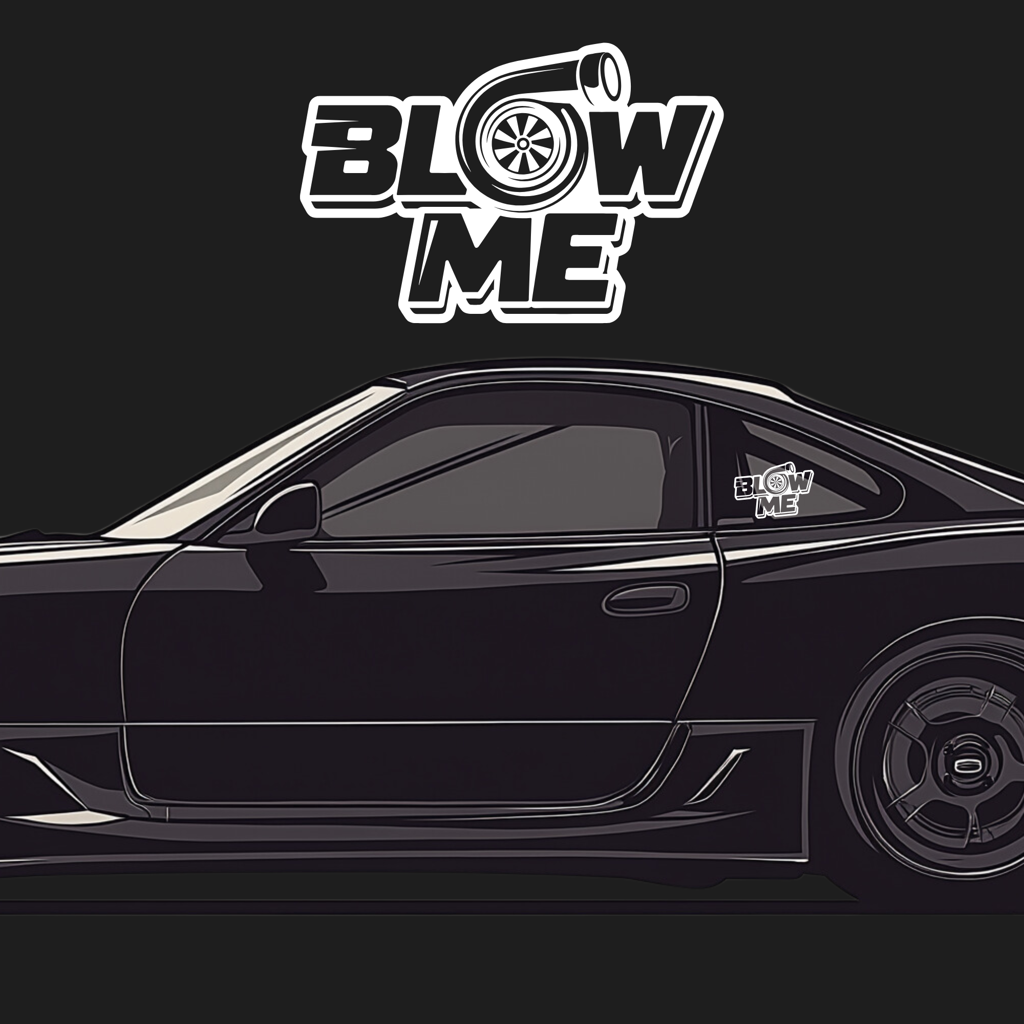 Blow Me Decal
