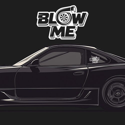 Blow Me Decal