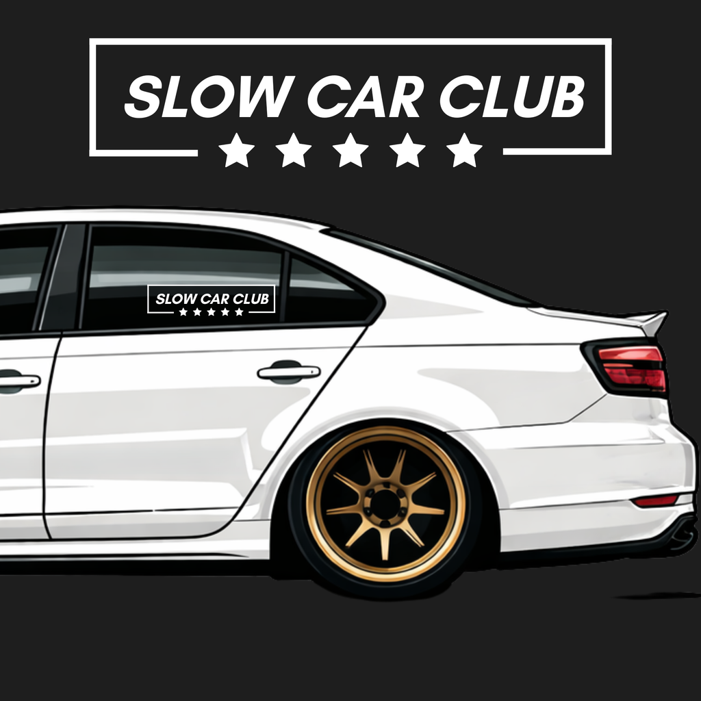 Slow Car Club Decal