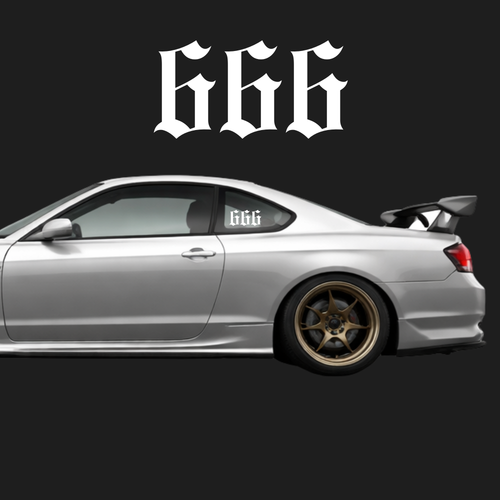 666 Decal