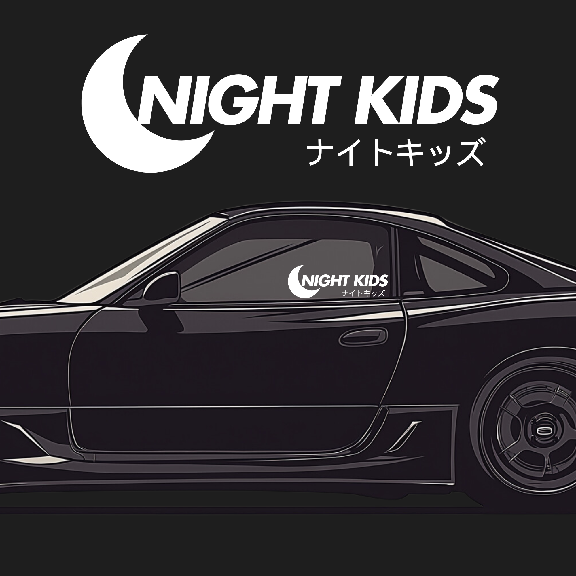 Night Kids JDM Decal