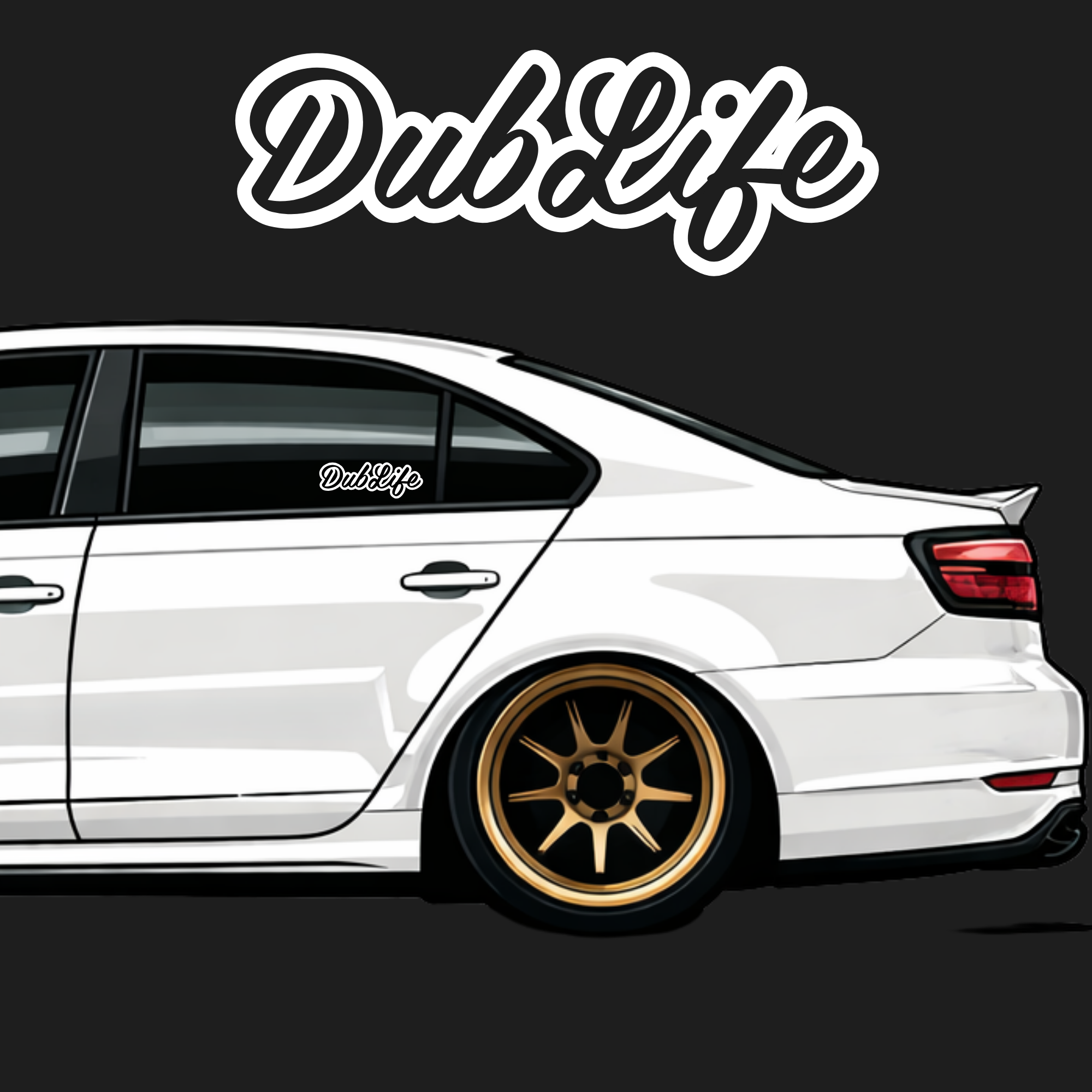 Dub Life Decal