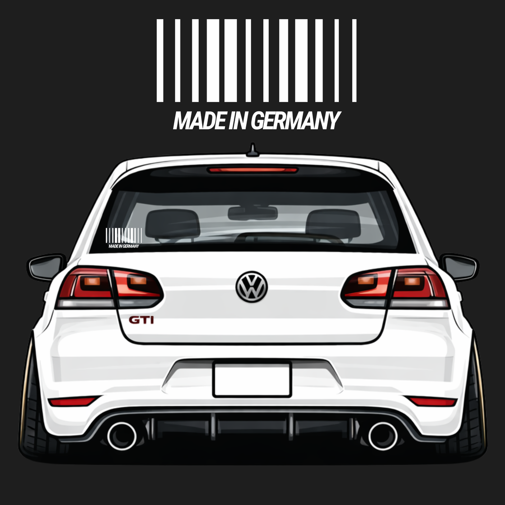 Made in Germany Decal