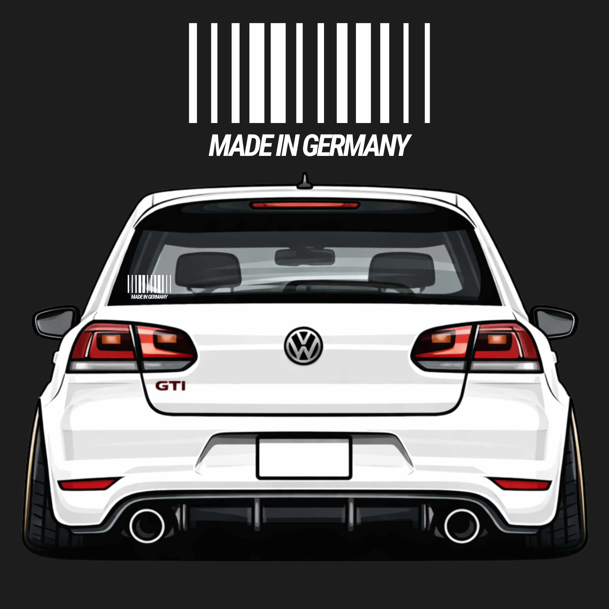 Made in Germany Decal