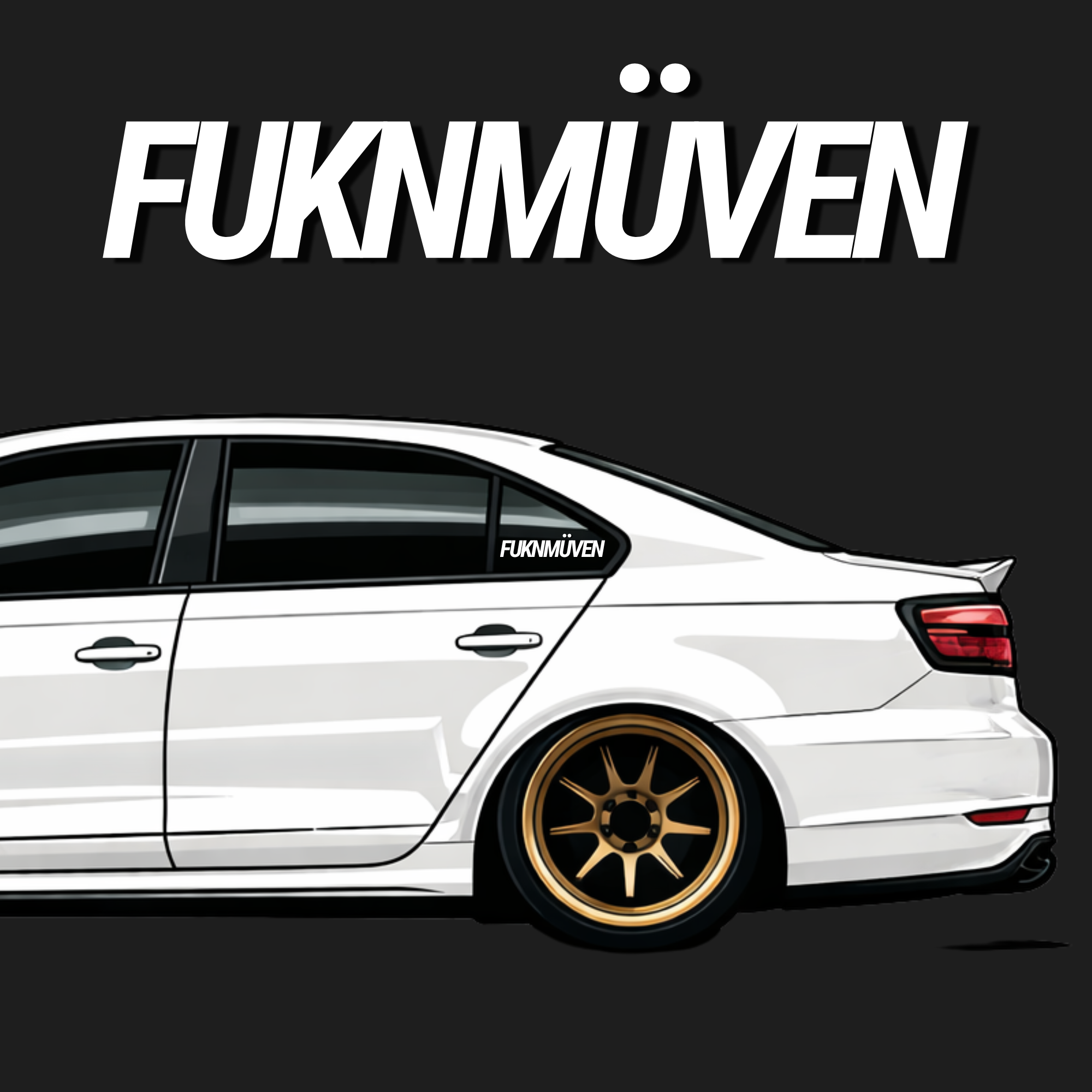FUKNMUVEN Decal
