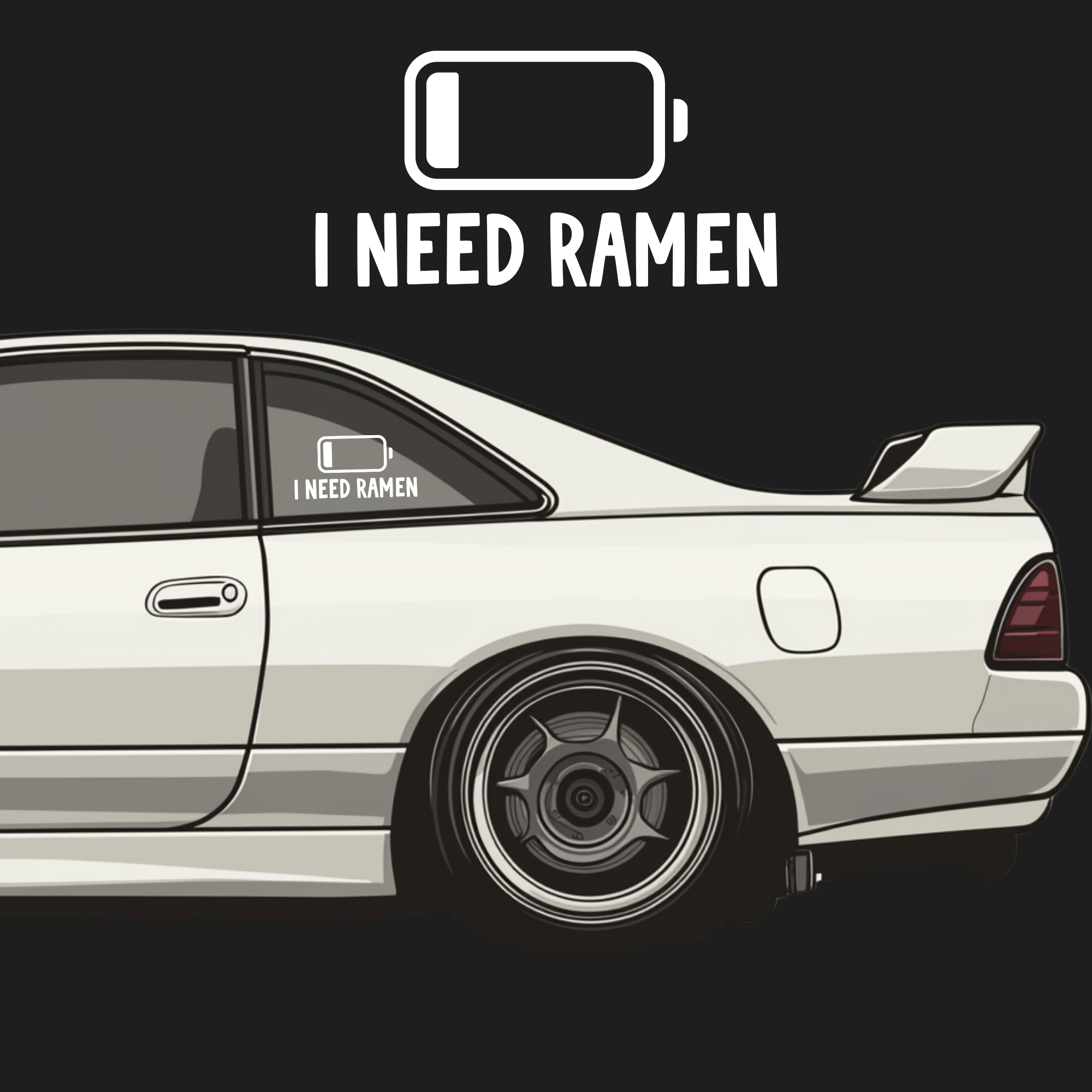 I Need Ramen Decal