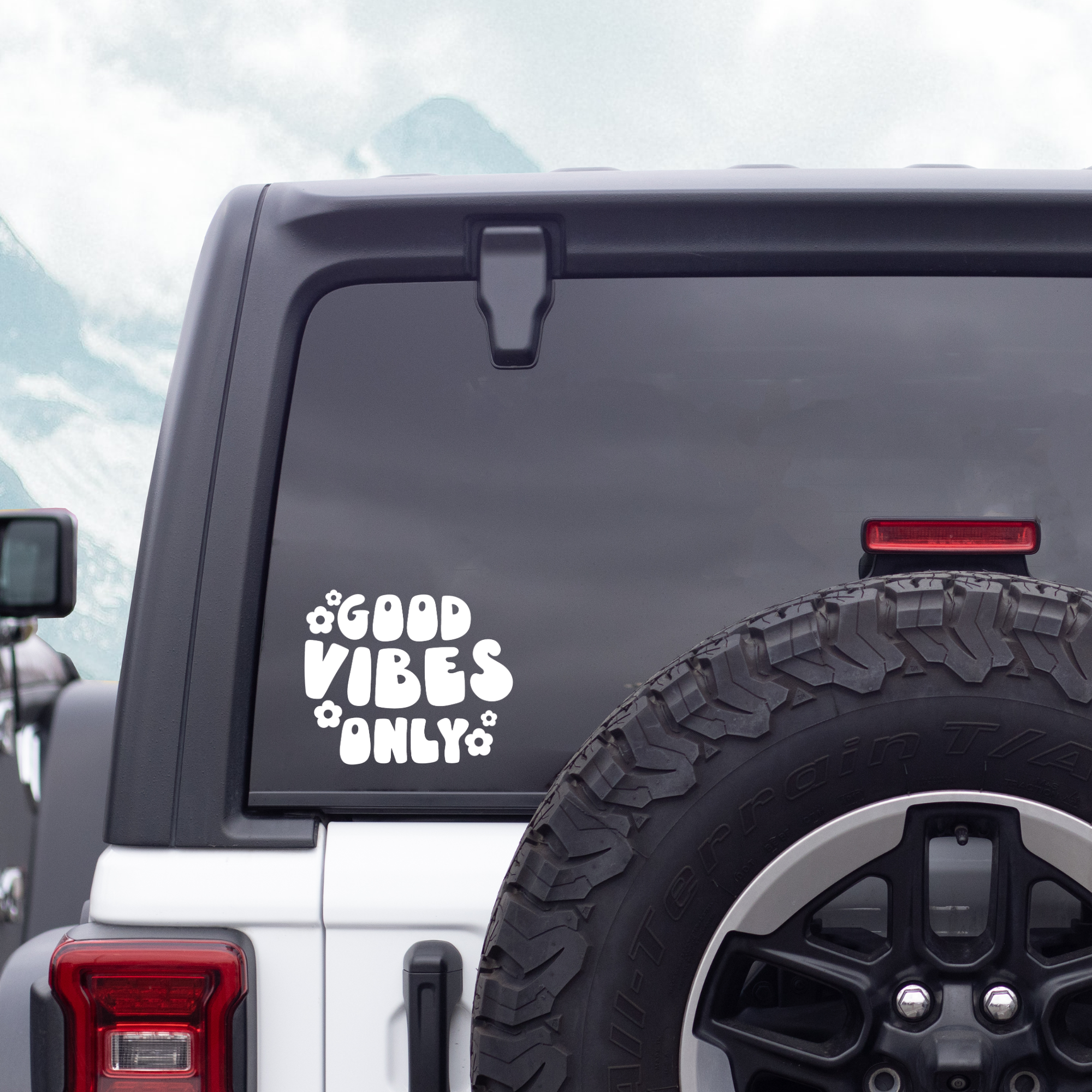 Good Vibes Only Decal