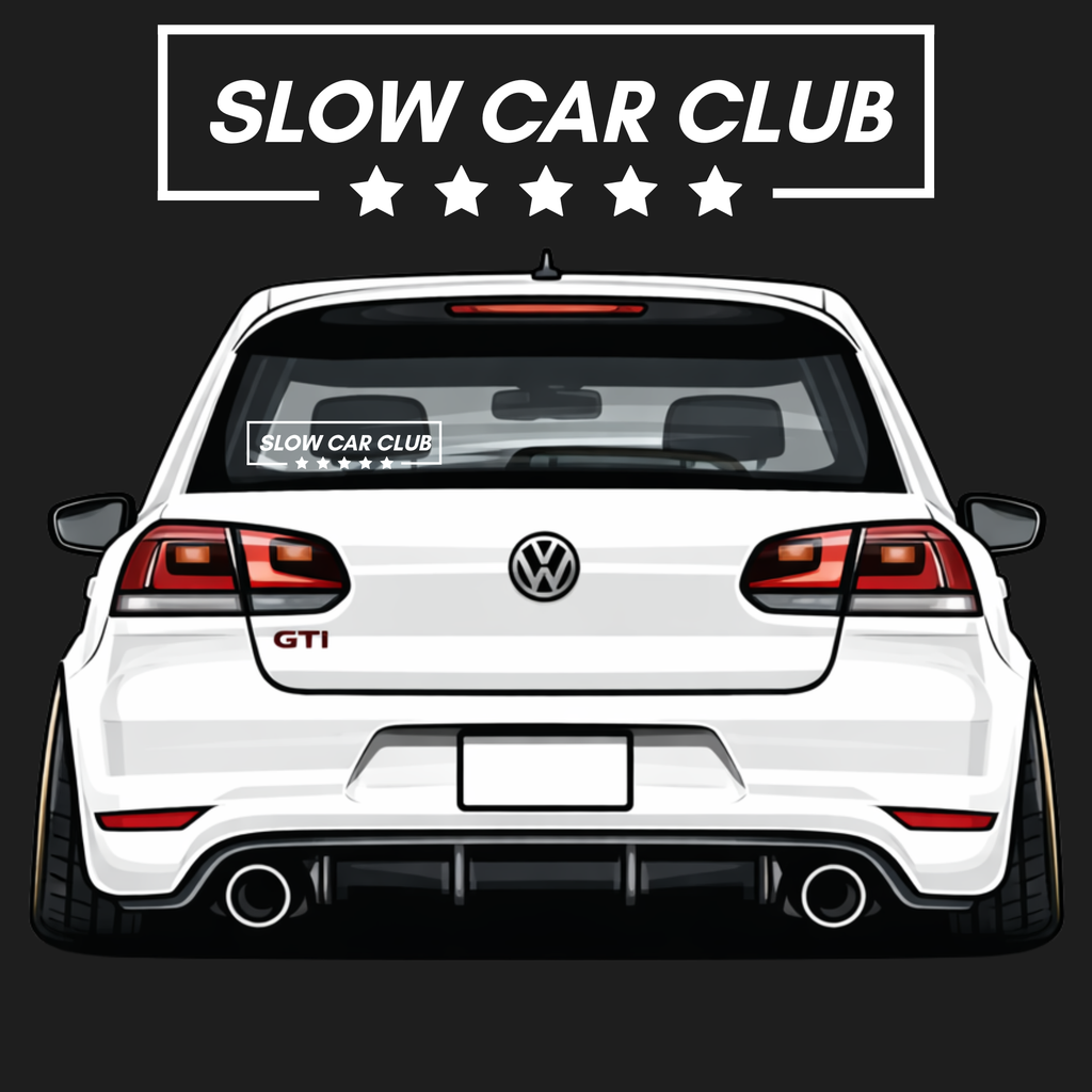 Slow Car Club Decal