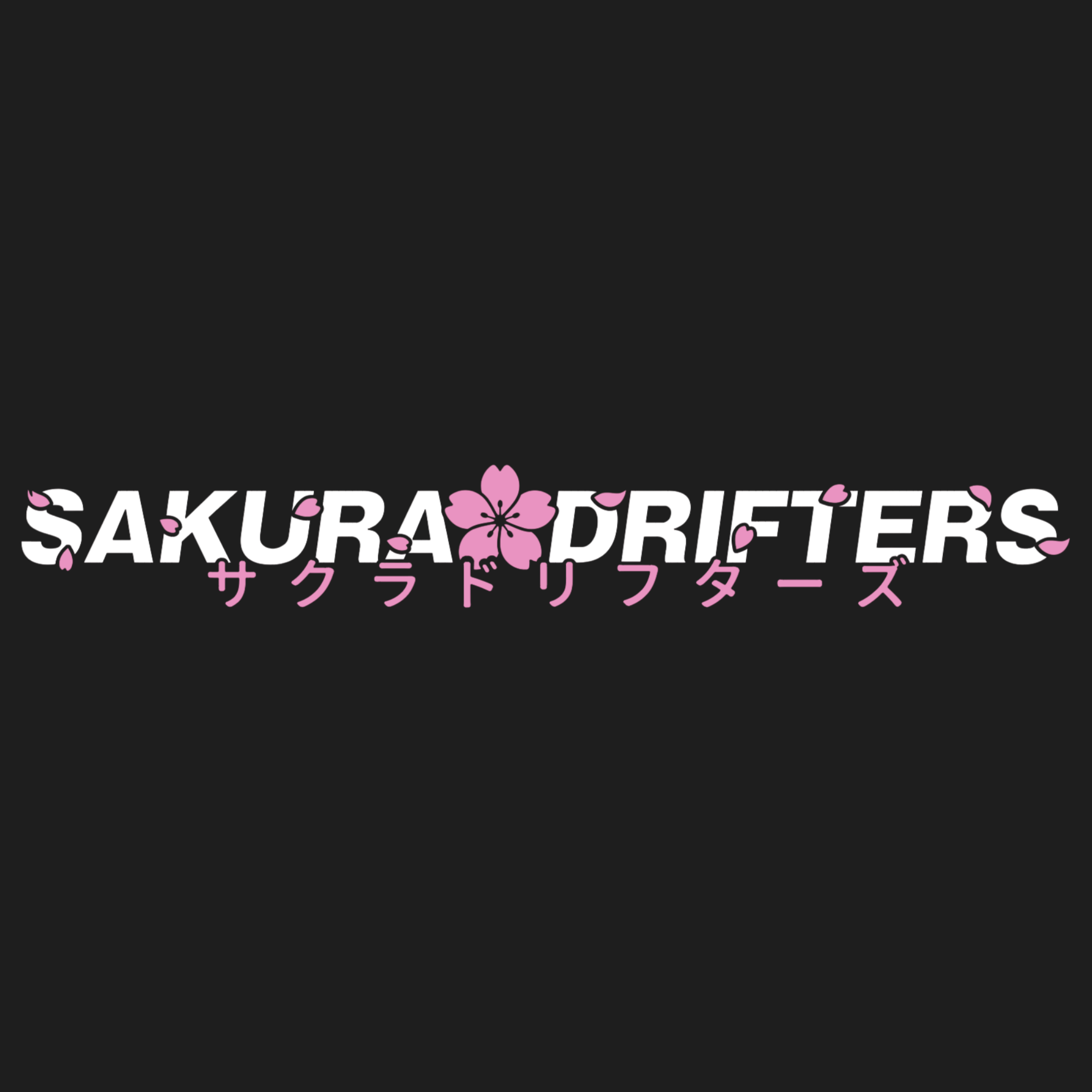 Sakura Drifters Windshield Banner Decal