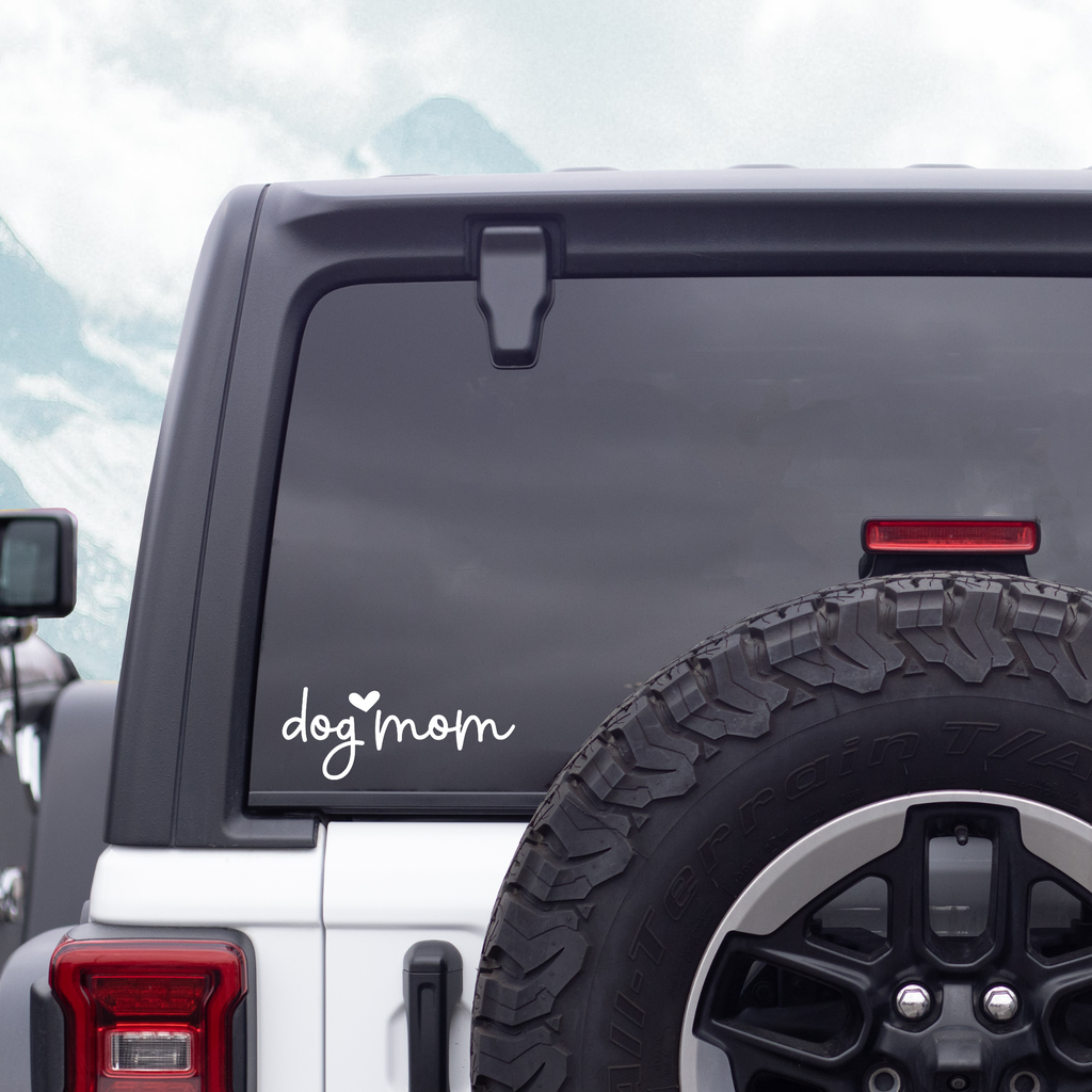 Dog Mom Decal