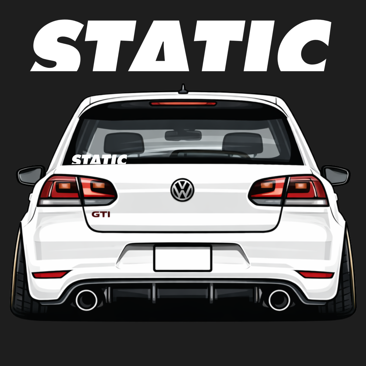 Static Car Sticker Tutorial Static Car Decal – Raw Decals