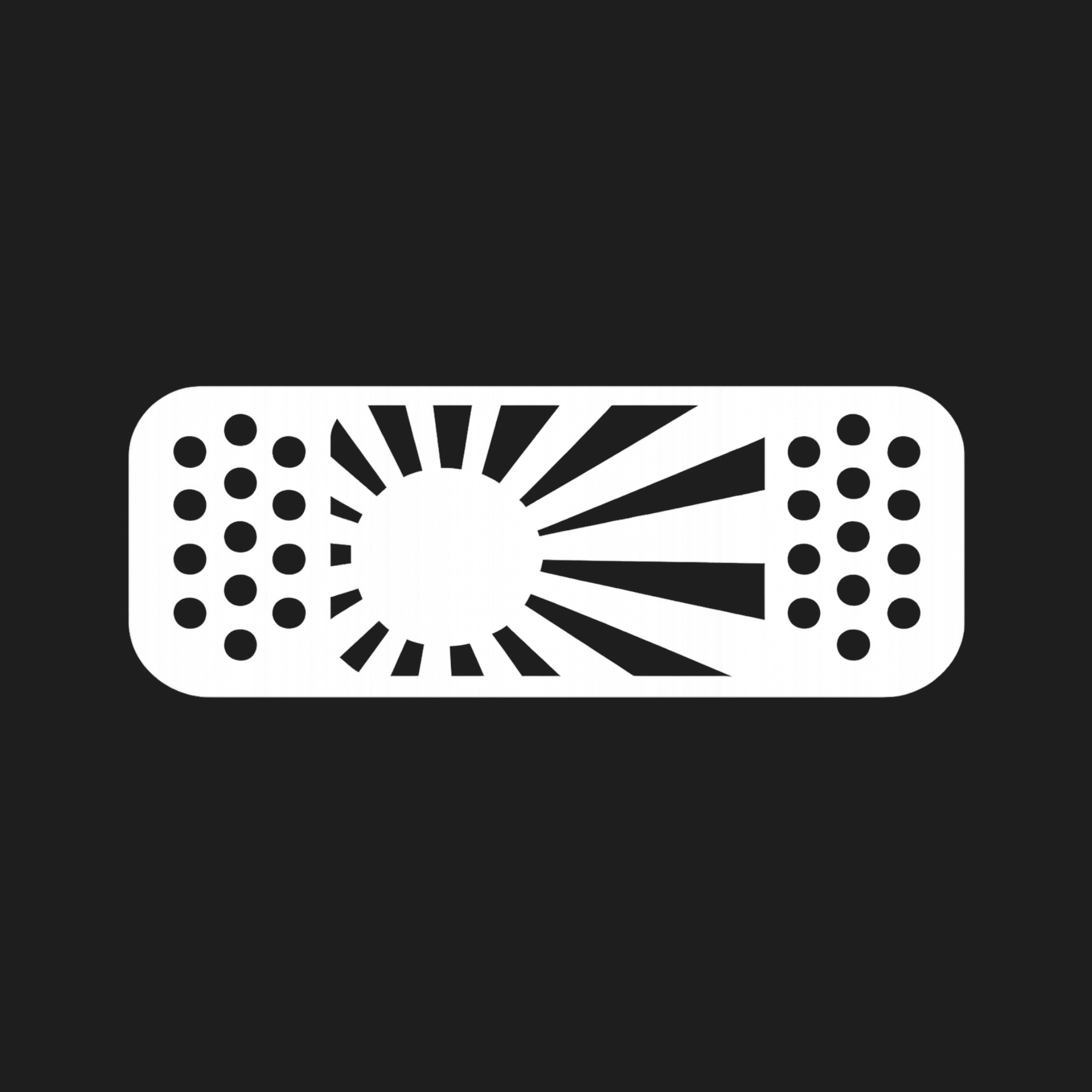 JDM Rising Sun Bandaid Decal