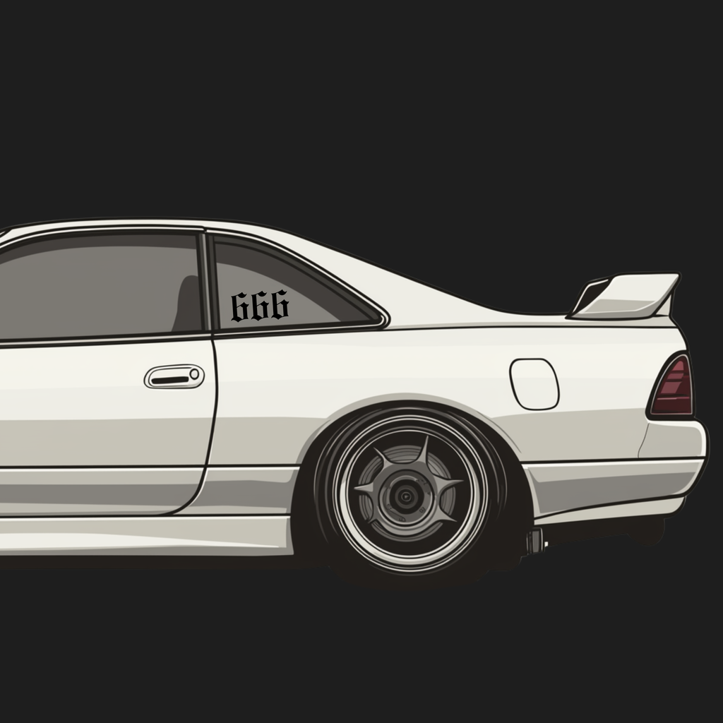666 Decal