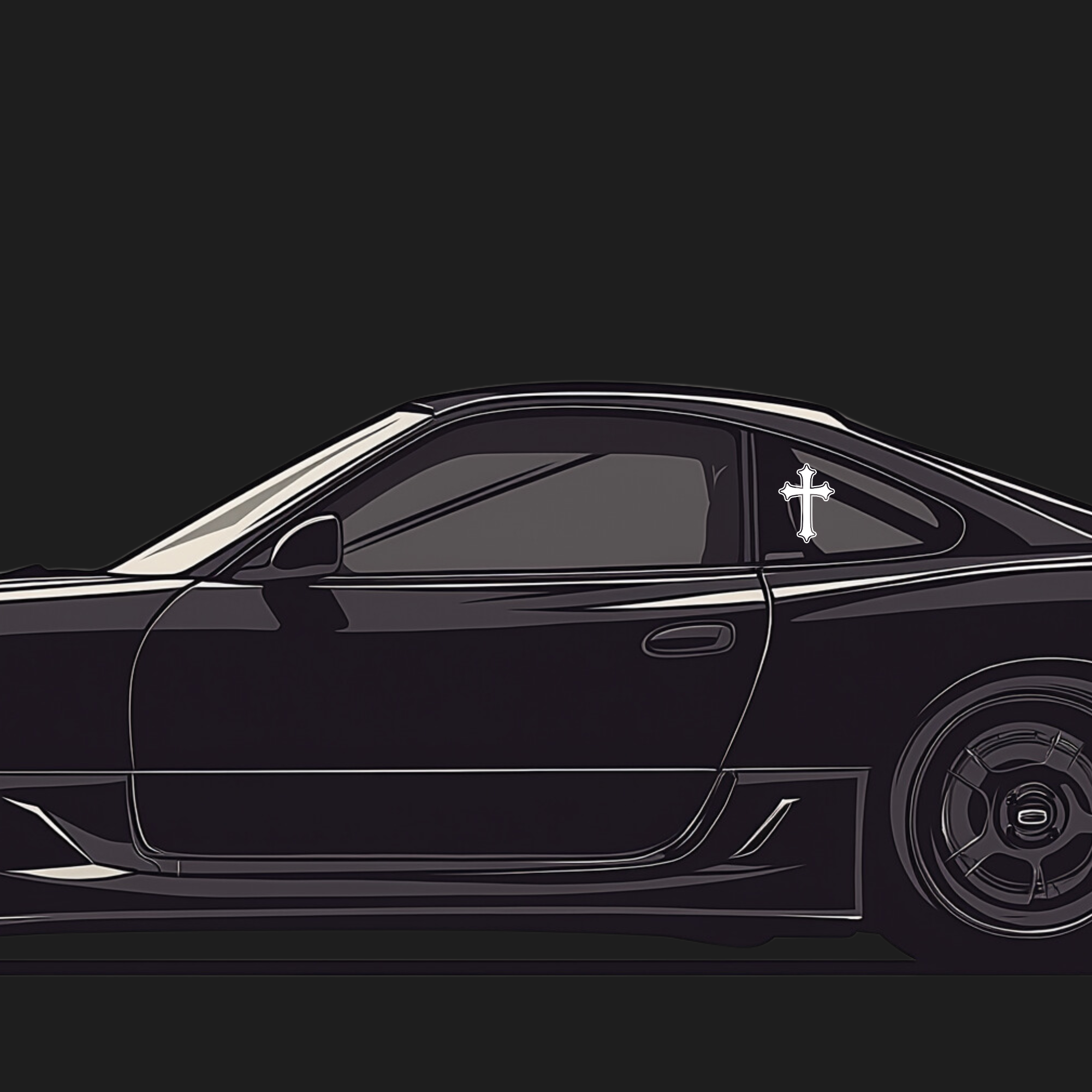 Cross Decal