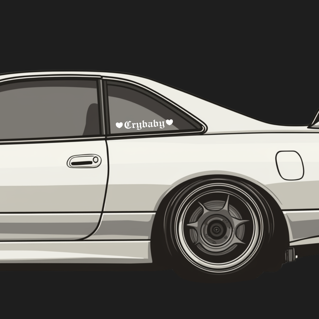 Crybaby Car Decal
