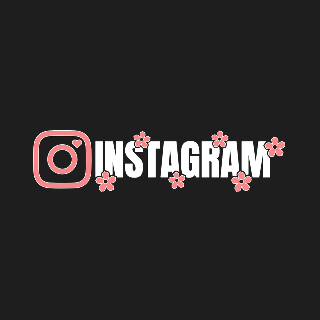 Custom Daisy Flower Instagram Decal