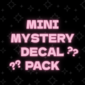 Mini Mystery Decal Pack