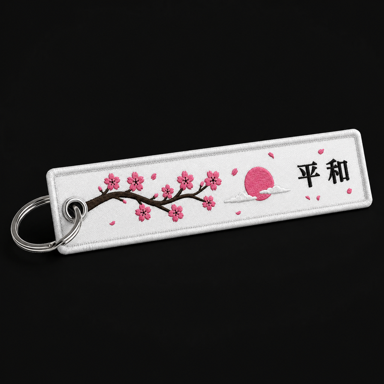 Sakura Peace Jet Tag Keychain (PRE-ORDER)