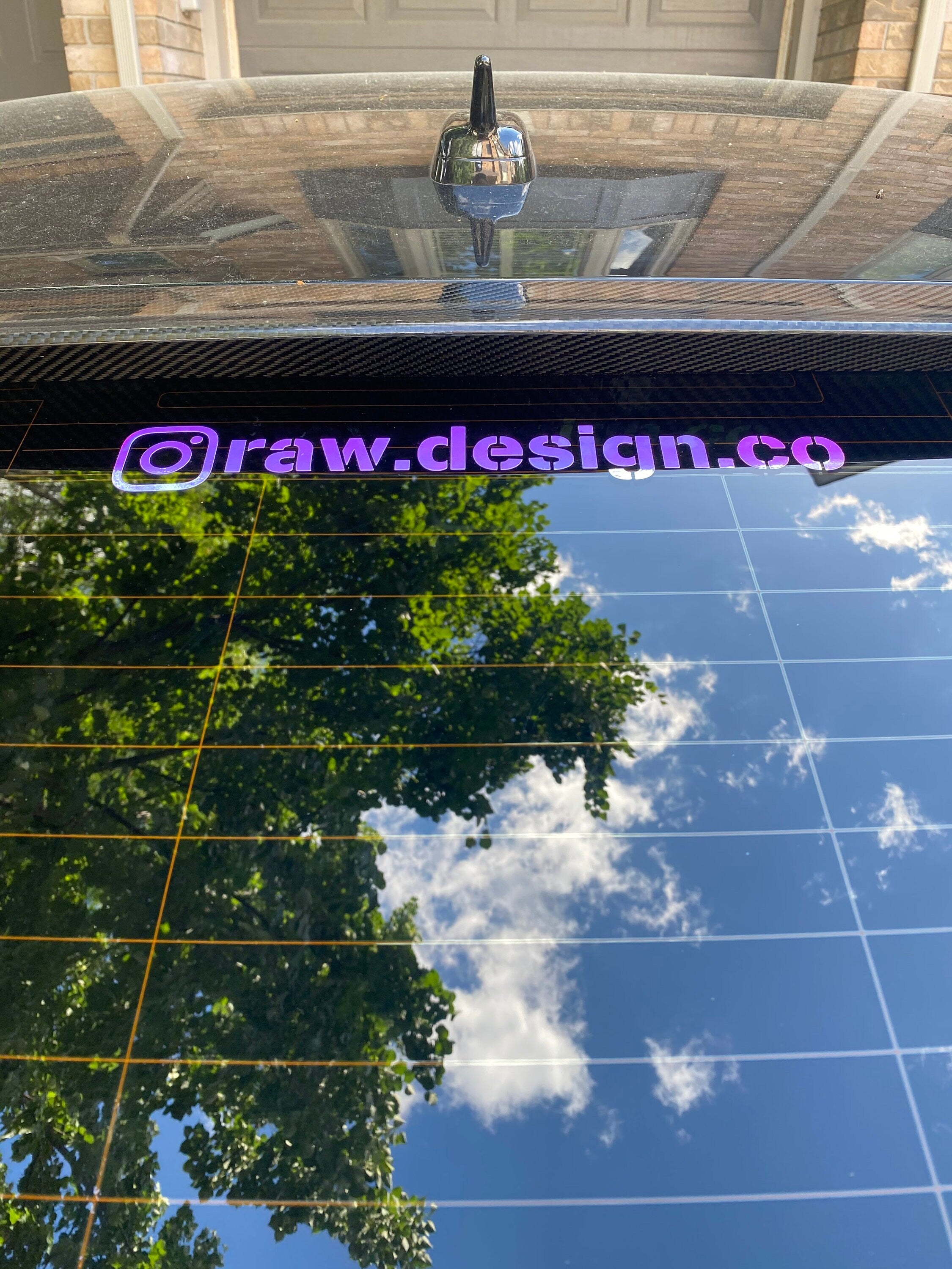 Holographic Custom Instagram UsernameDecal, Instagram Handle Decal, Personalized Vinyl Sticker, Social Media Decal, Instagram Vinyl Decal