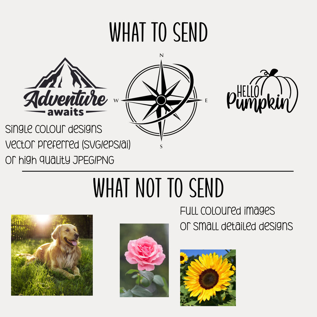 Large Custom Vinyl Decals - Personalized Decal - Car/Window/Laptop/Bottle/Business - Any Text/Image/Logo