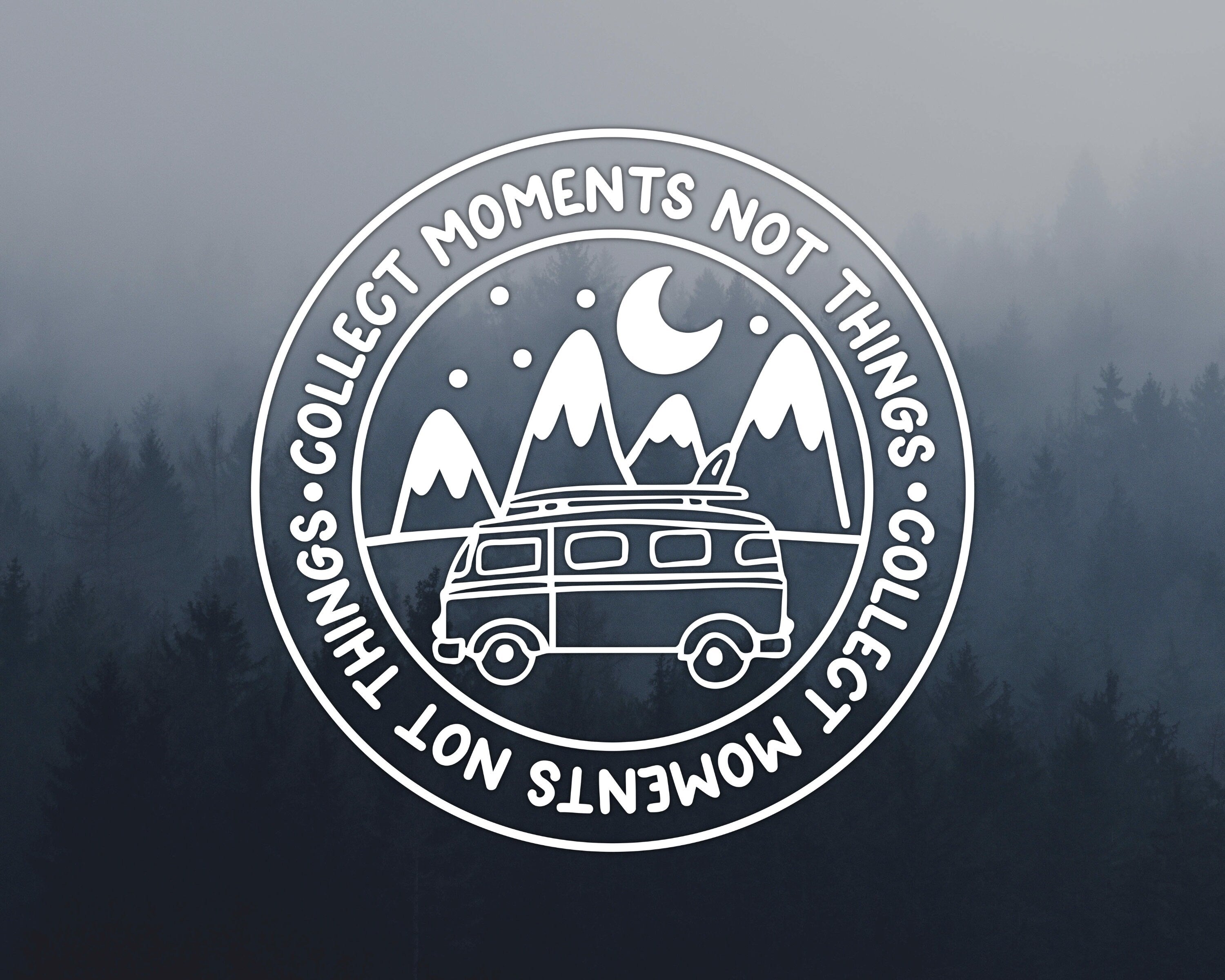 Adventure Vinyl Decal | Mountain Decal | Camper Van Decal | Explore Decal | Explore Sticker | Adventure Sticker | Car Decal, Laptop Decal