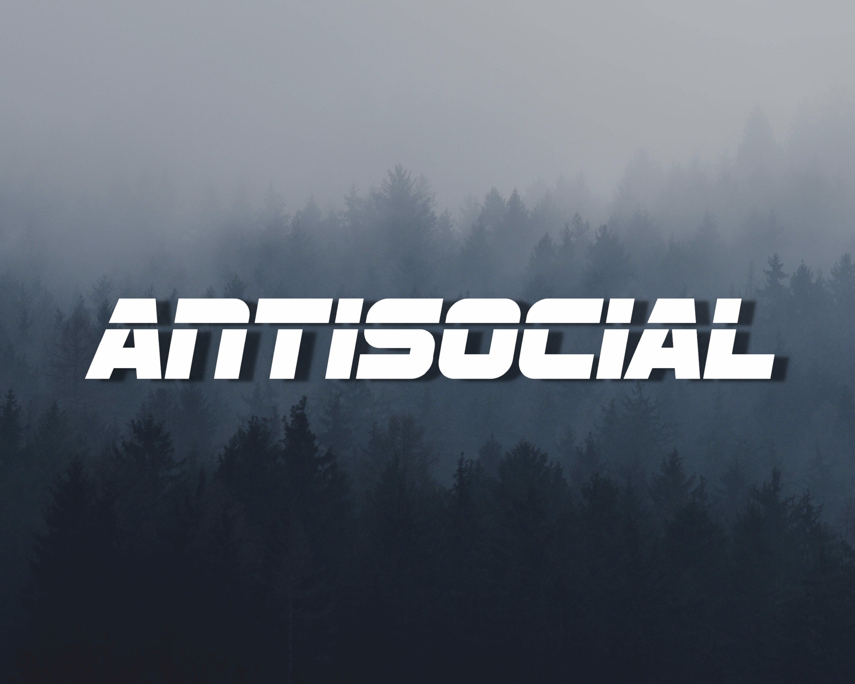 Antisocial Car Decal | JDM Car Decal | Antisocial Club Decal | Antisocial Sticker | Antisocial Decal | Car Bumper Sticker | Car Window Decal