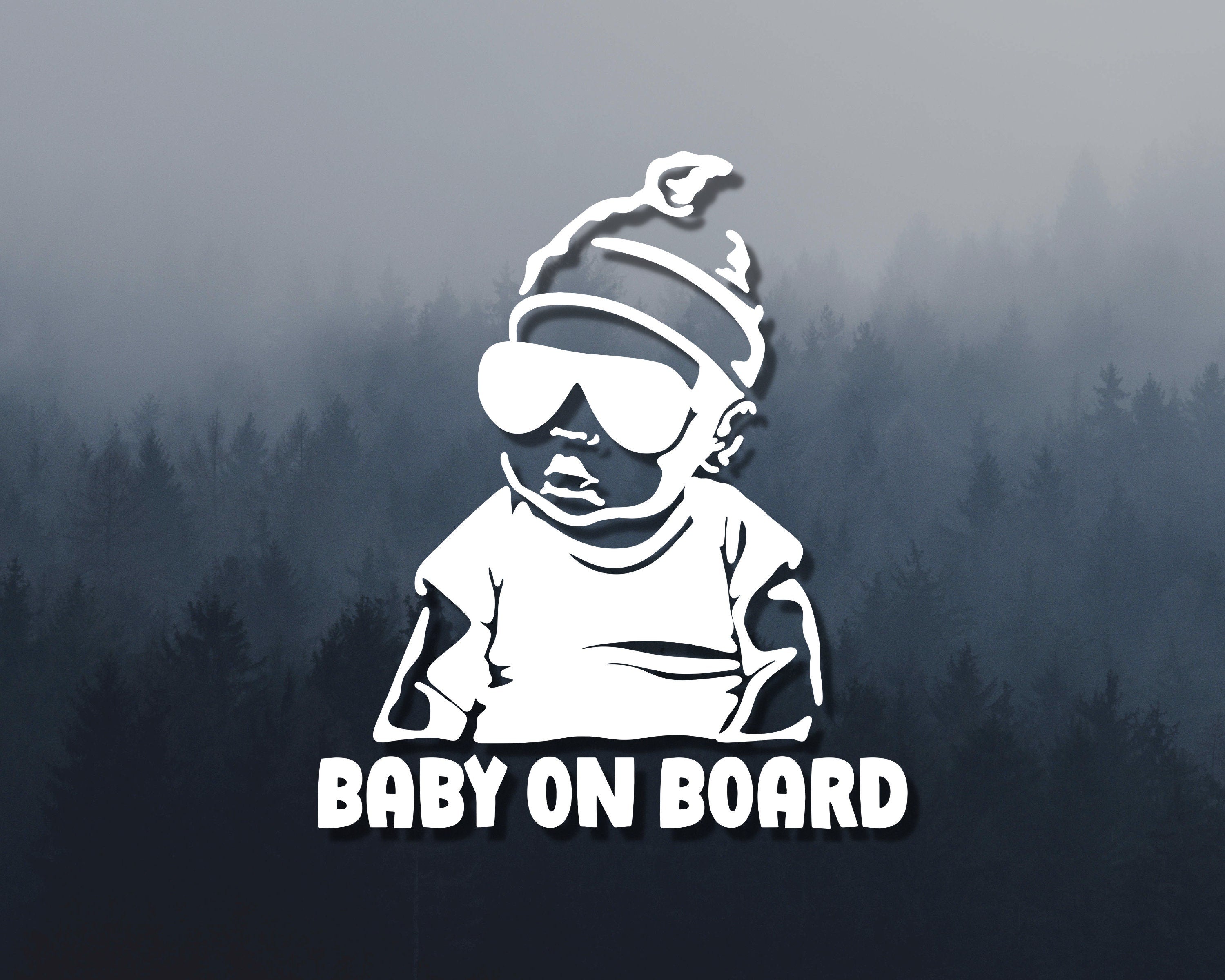 Baby On Board Decal | 'Hangover' Baby On Board | Baby Shower Gift | Baby On Board Sticker | Funny Car Vinyl Decal | Mom Car Decal