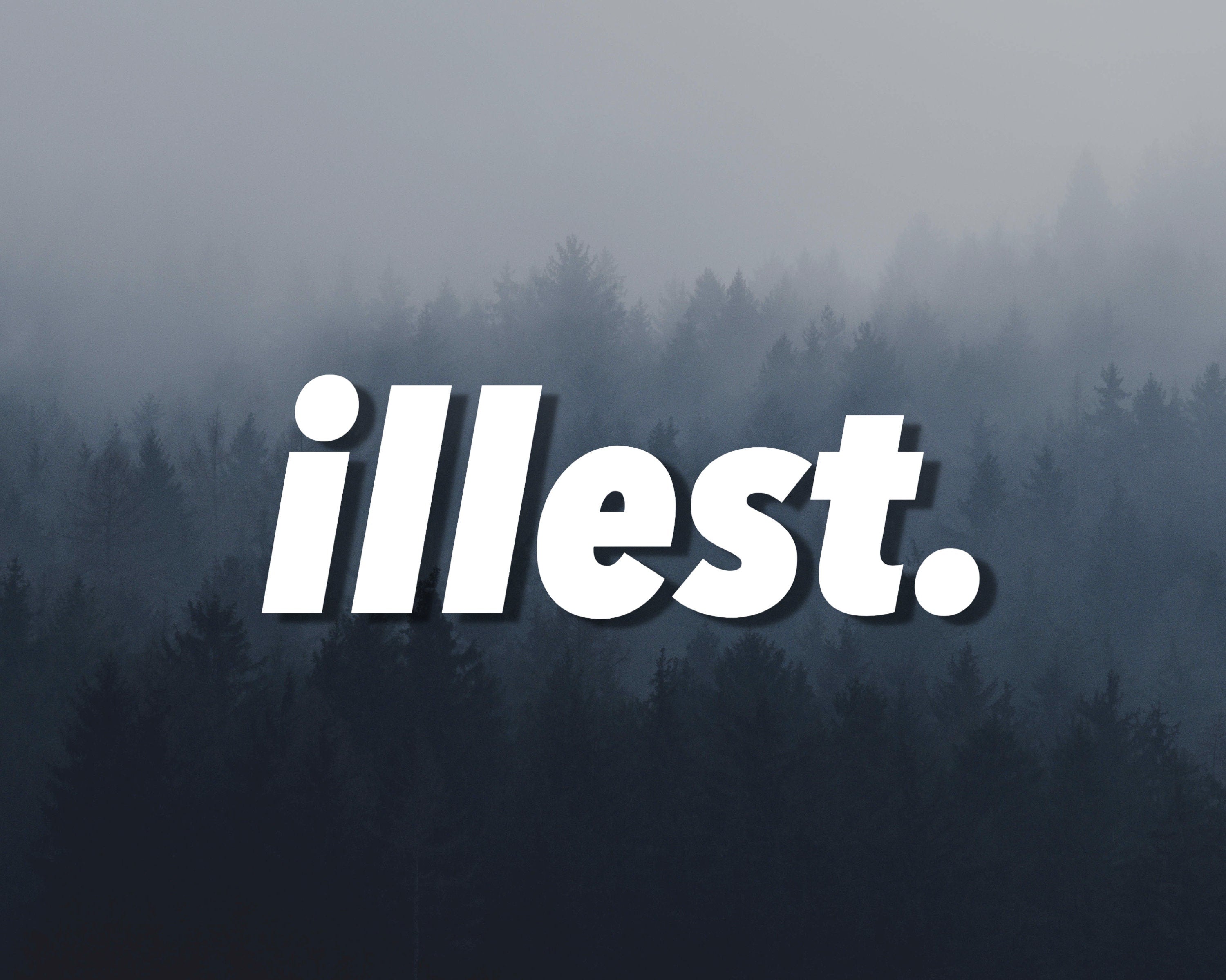 Illest Car Decal, Illest Car Sticker, JDM Car Decals, Bumper Sticker, Car Window Decal, Tuner Car Stickers, Car Window Decal, Tuner Decals